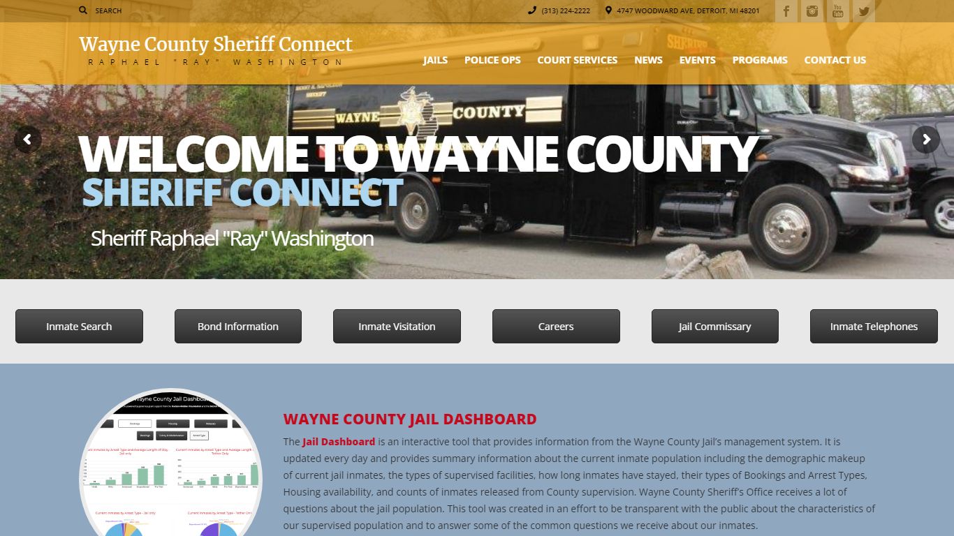 Inmate Search | Sheriff Connect – Wayne County Michigan